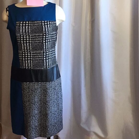 NINA LEONARD dress with various colors & patterns in medium - Picture 2 of 11